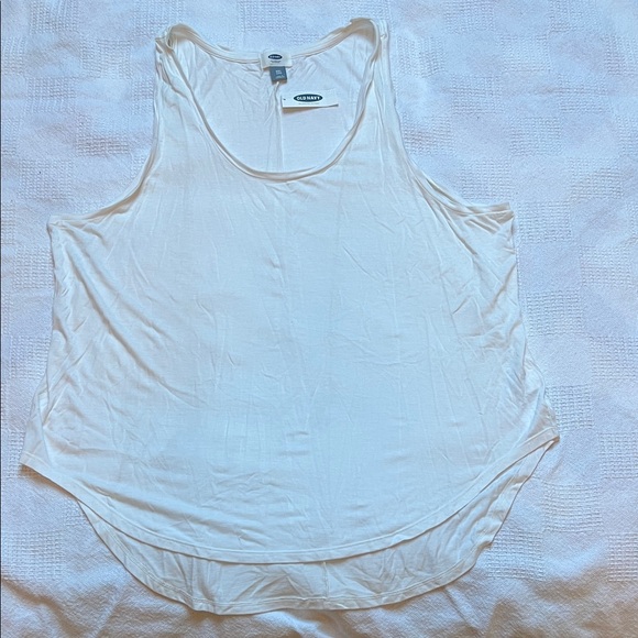 Old Navy White Tank Top - Picture 1 of 6